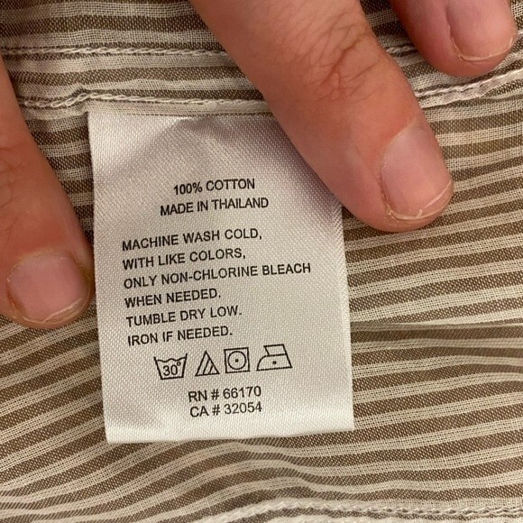NWOT Isabella Sinclair Lined Cotton Short Sleeve Collared Button-up Shirt - Picture 13 of 14